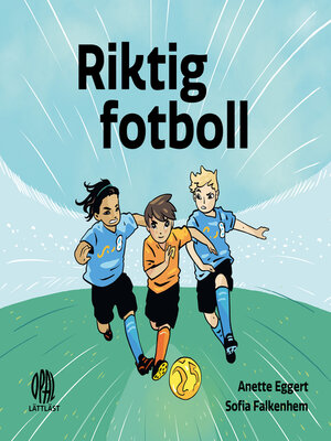 cover image of Riktig fotboll